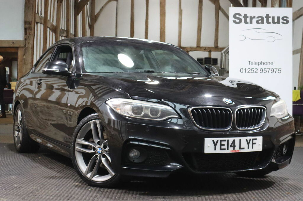 BMW 2 Series 2.0 220D M Sport Euro 6 S S Black