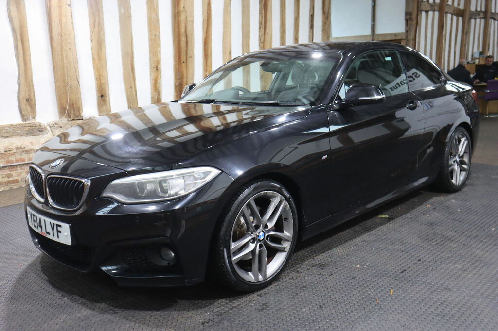 BMW 2 Series 2.0 220D M Sport Euro 6 S S YE14LYF Black #3