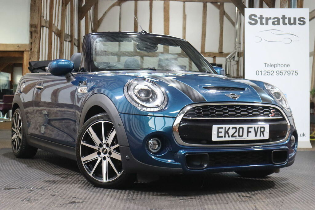 Mini Convertible 2.0 Cooper S Sidewalk Edition Steptronic Euro 6 S Blue