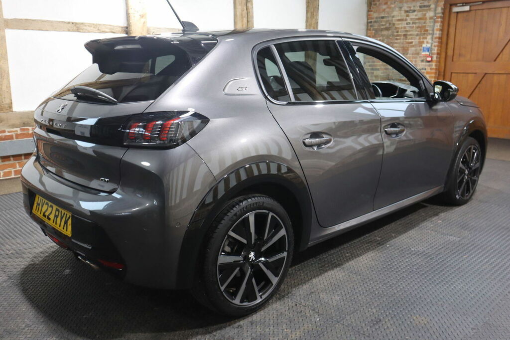 Peugeot 208 1.2 Puretech Gt Premium Eat Euro 6 S S HY22RYK Grey #6