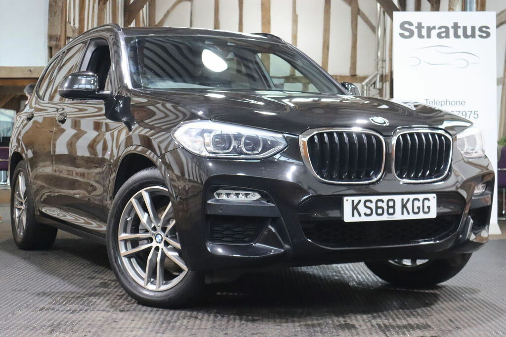 BMW X3 2.0 20D M Sport Xdrive Euro 6 S S Black