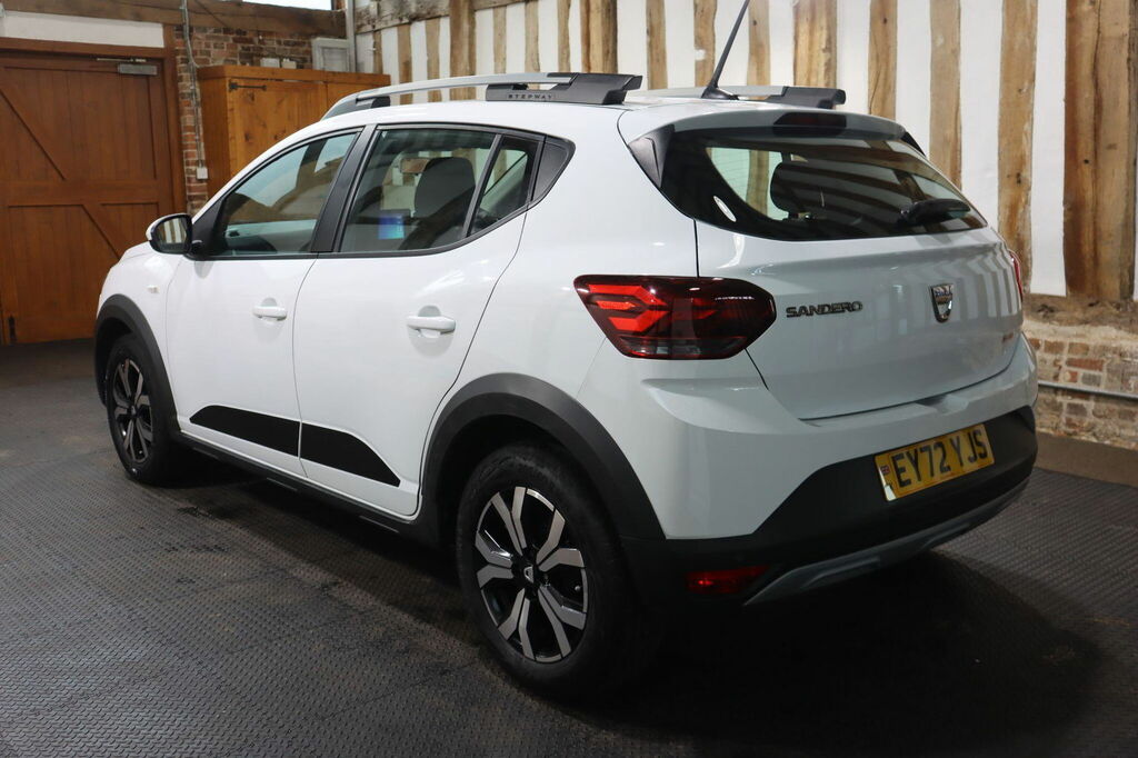 Dacia Sandero Stepway 1.0 Tce Prestige Euro 6 S S EY72YJS White #4