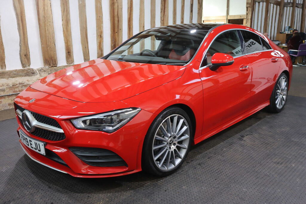 Mercedes-Benz CLA Class 2.0 Cla250 Amg Line Premium Plus Coupe 7G-dct Eu Red #3