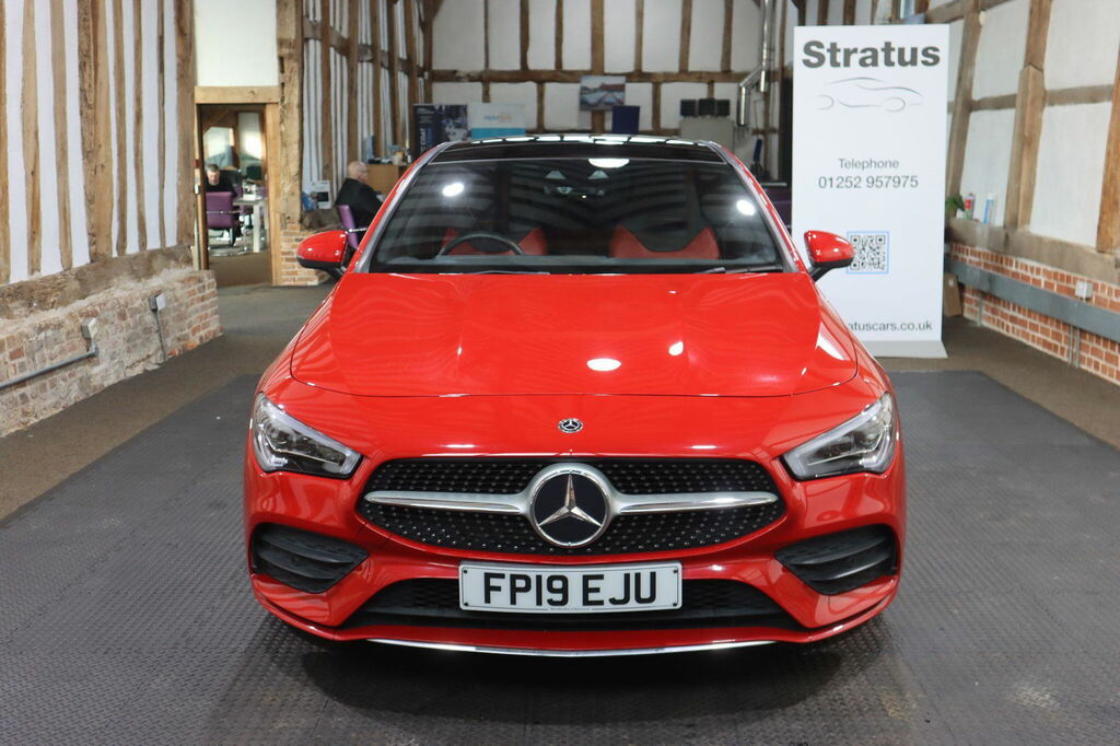 Mercedes-Benz CLA Class 2.0 Cla250 Amg Line Premium Plus Coupe 7G-dct Eu Red #2