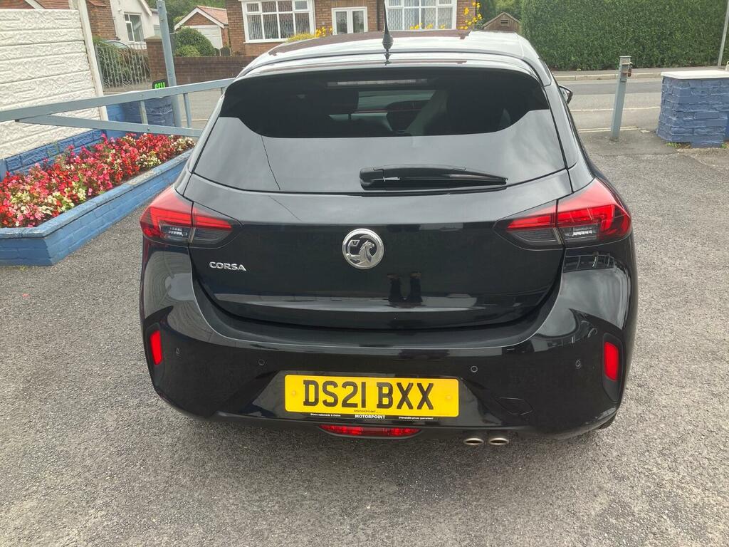 Vauxhall Corsa Hatchback 1.2 Turbo Sri Premium 202121 DS21BXX Black #4