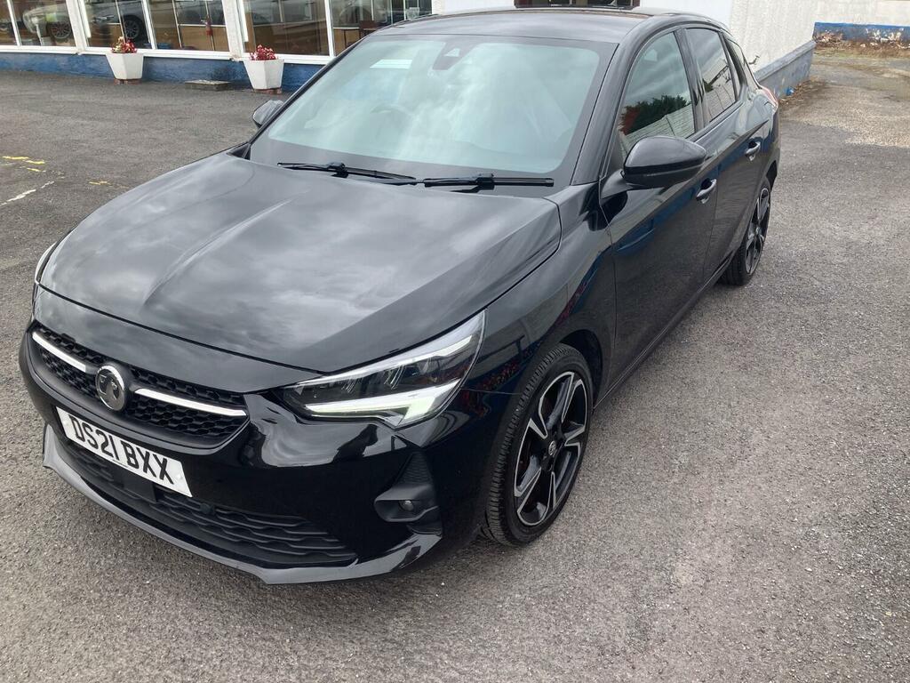 Vauxhall Corsa Hatchback 1.2 Turbo Sri Premium 202121 DS21BXX Black #3