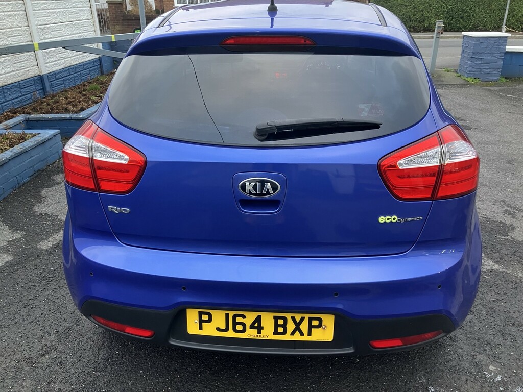 Kia RIO Hatchback 1.4 Ecodynamics 4 201464 PJ64BXP Blue #3