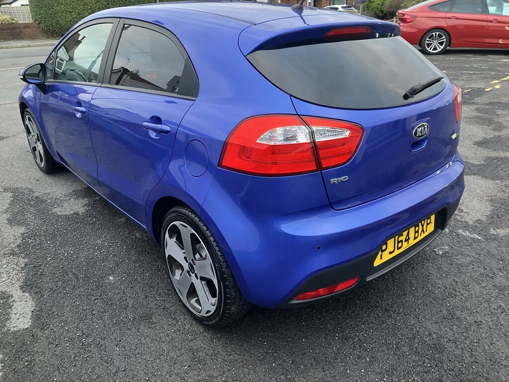 Kia RIO Hatchback 1.4 Ecodynamics 4 201464 PJ64BXP Blue #4