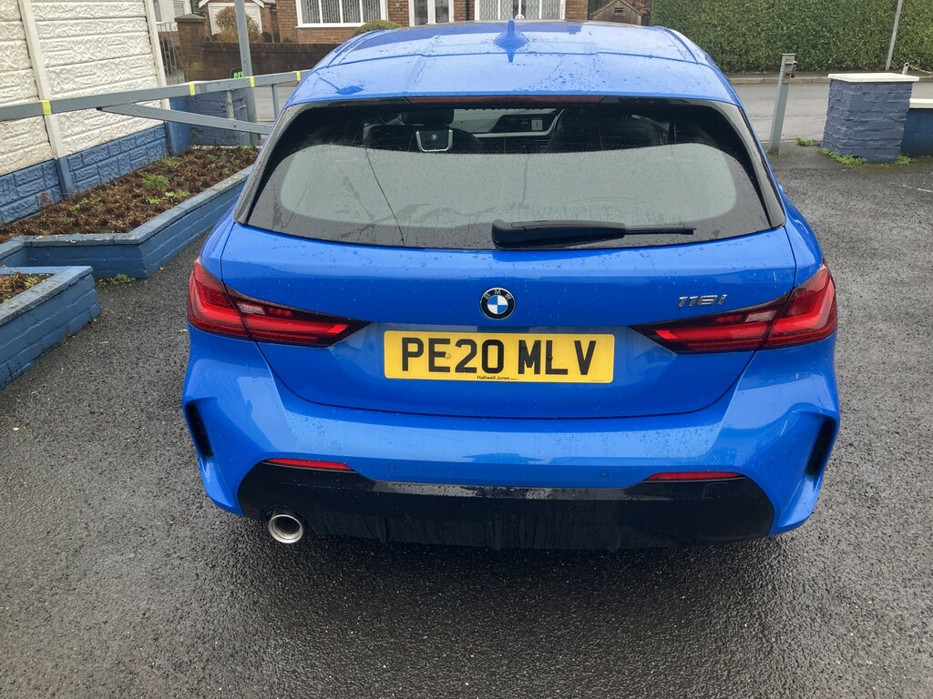 BMW 1 Series Hatchback 1.5 118I M Sport 202020 PE20MLV Blue #2