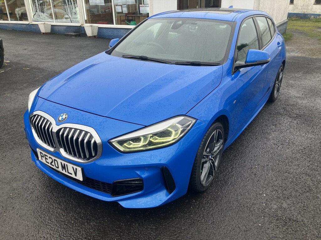 BMW 1 Series Hatchback 1.5 118I M Sport 202020 PE20MLV Blue #4