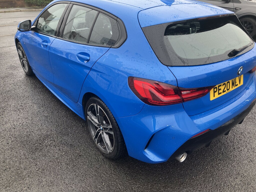 BMW 1 Series Hatchback 1.5 118I M Sport 202020 PE20MLV Blue #3