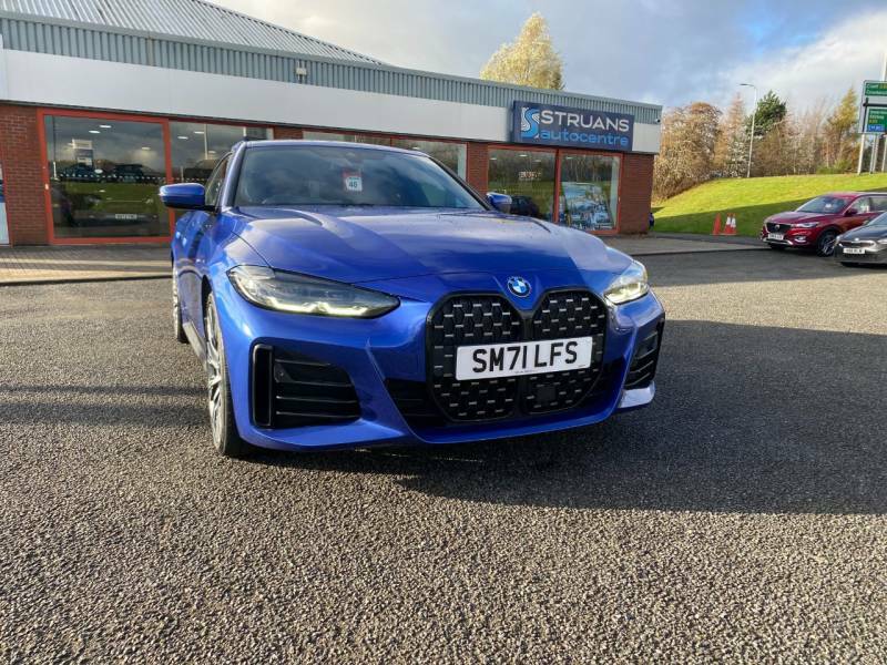 BMW 4 Series 420D M Sport Xdrive Mht Step - 2022 71 SM71LFS Blue #2
