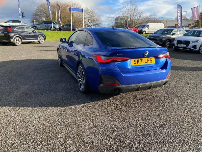 BMW 4 Series 420D M Sport Xdrive Mht Step - 2022 71 SM71LFS Blue #4