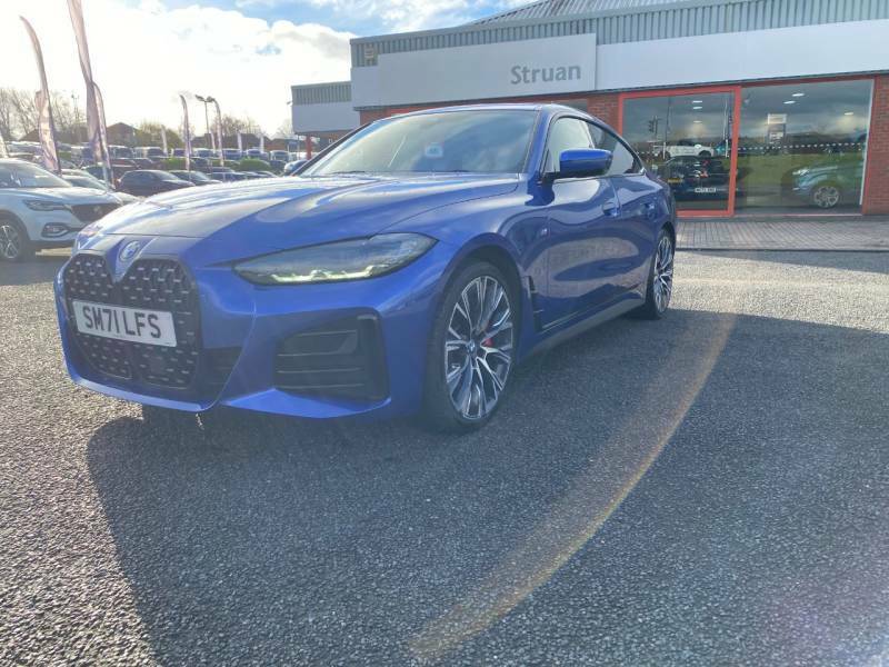 BMW 4 Series 420D M Sport Xdrive Mht Step - 2022 71 SM71LFS Blue #3