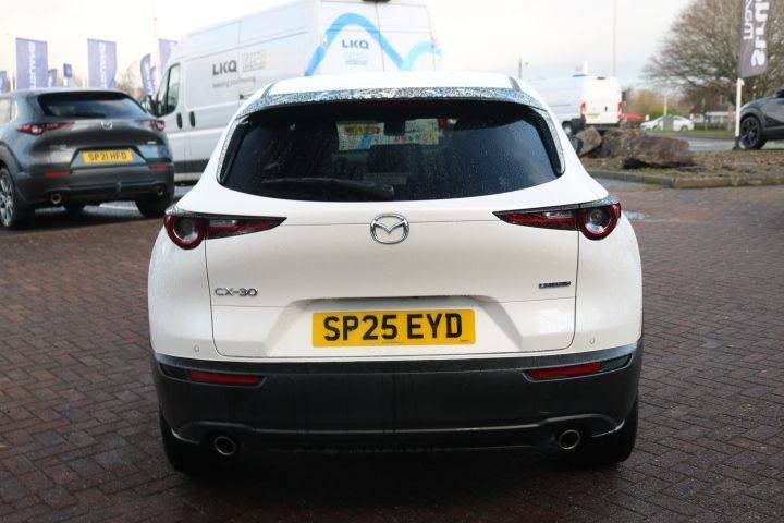 Mazda CX-30 Homura 2.5 E-skyactiv G Mhev 140 - 2025 SP25EYD White #6