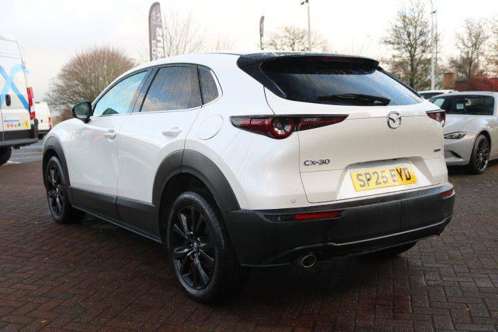 Mazda CX-30 Homura 2.5 E-skyactiv G Mhev 140 - 2025 SP25EYD White #5