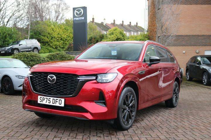 Mazda CX-80 Homura Plus 2.5 Phev 327 Awd Convdap SP75DFO Red #3