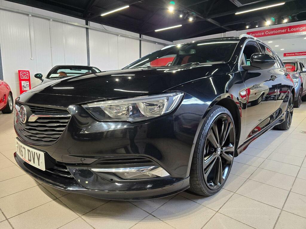 Vauxhall Insignia 2.0 Turbo D Blueinjection Sri VX Line Nav Sports T FN67DVY Black #2
