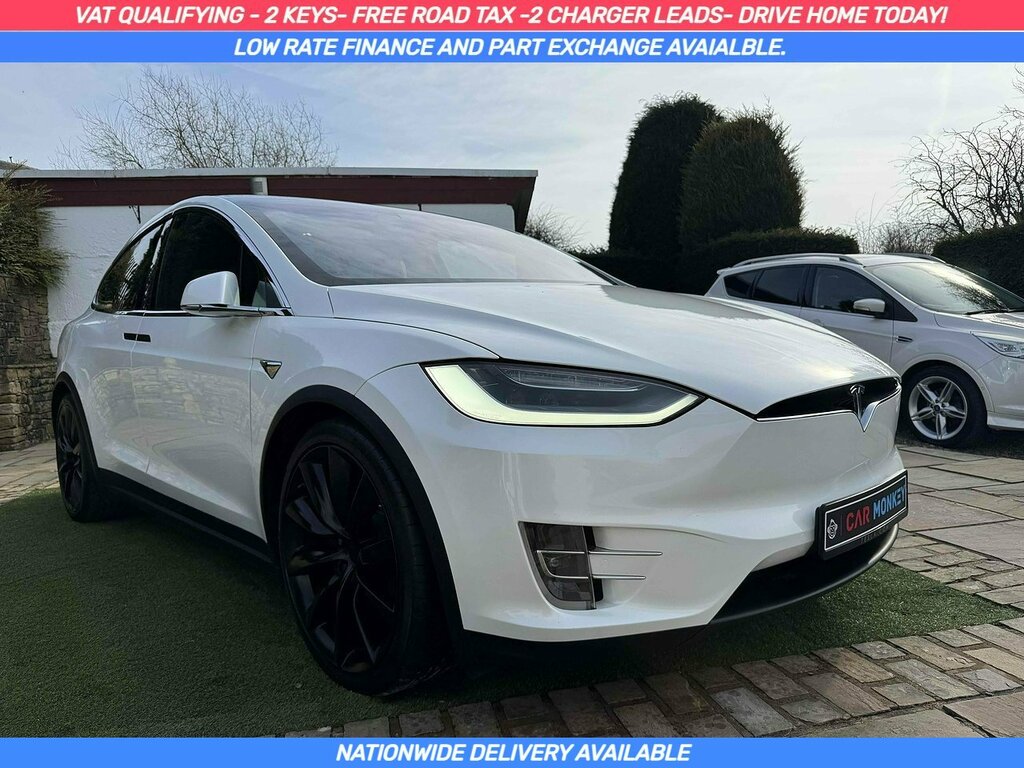 Tesla Model X Long Range U594 Ulez White
