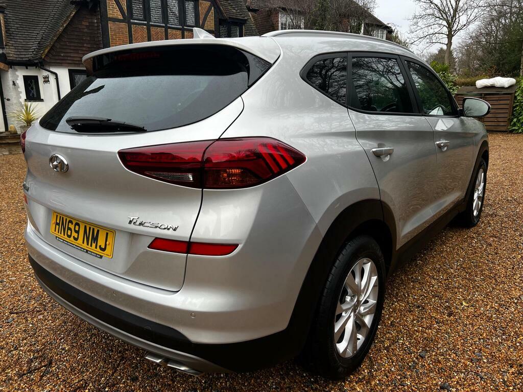 Hyundai Tucson 1.6 T-gdi Se Nav Dct Euro 6 S S HN69NMJ Silver #6