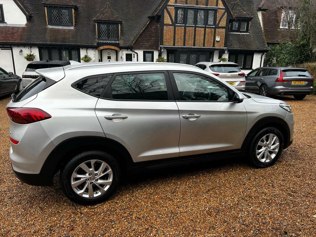 Hyundai Tucson 1.6 T-gdi Se Nav Dct Euro 6 S S HN69NMJ Silver #6