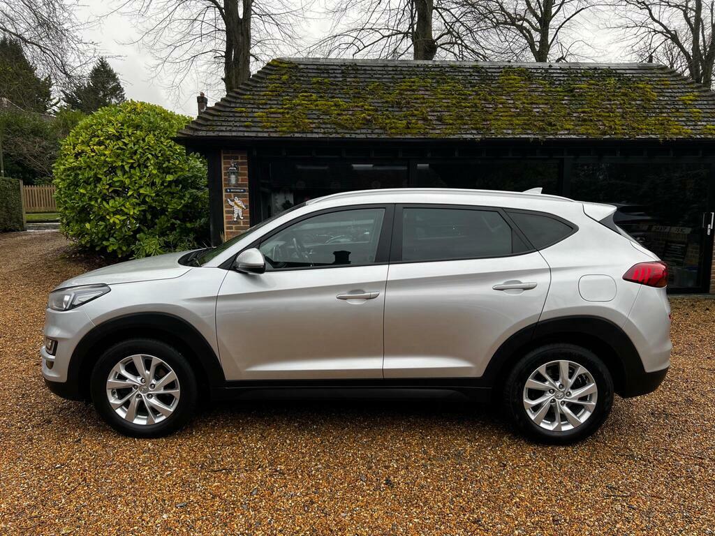 Hyundai Tucson 1.6 T-gdi Se Nav Dct Euro 6 S S HN69NMJ Silver #5