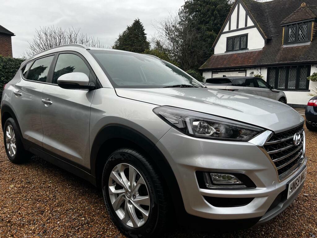 Hyundai Tucson 1.6 T-gdi Se Nav Dct Euro 6 S S HN69NMJ Silver #4