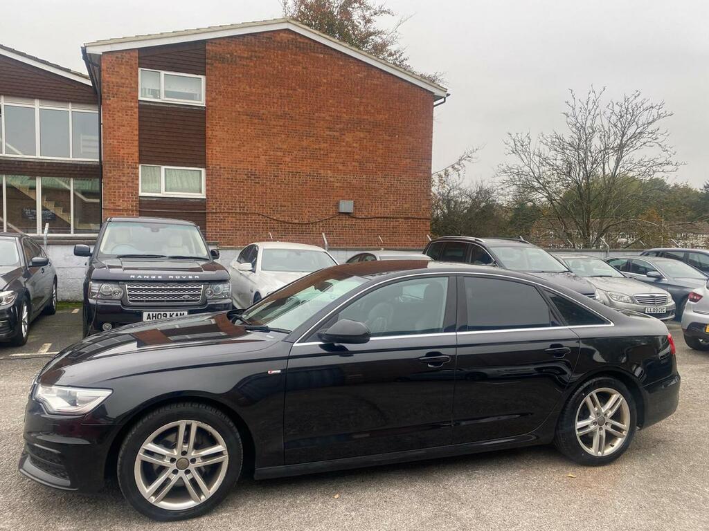 Audi A6 Saloon 2.0 Tdi S Line Euro 5 Ss SK13VPF Black #3
