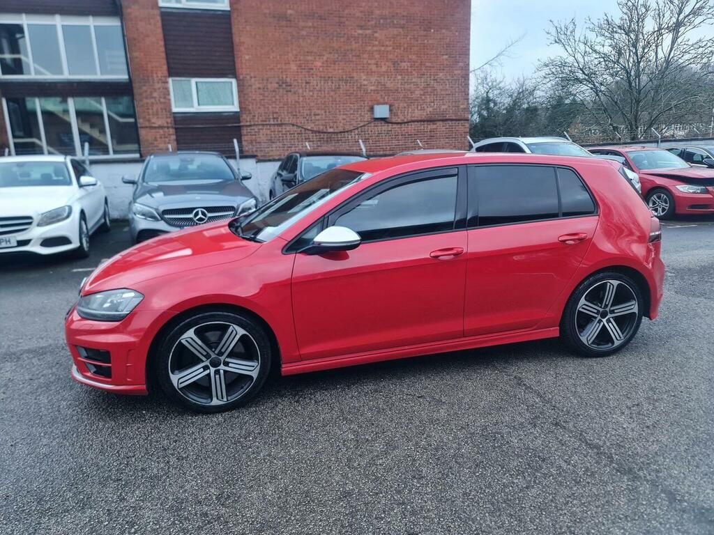 Volkswagen Golf 2.0 Tsi Bluemotion Tech R Dsg 4Motion Euro 6 Ss BU64HLJ Red #4