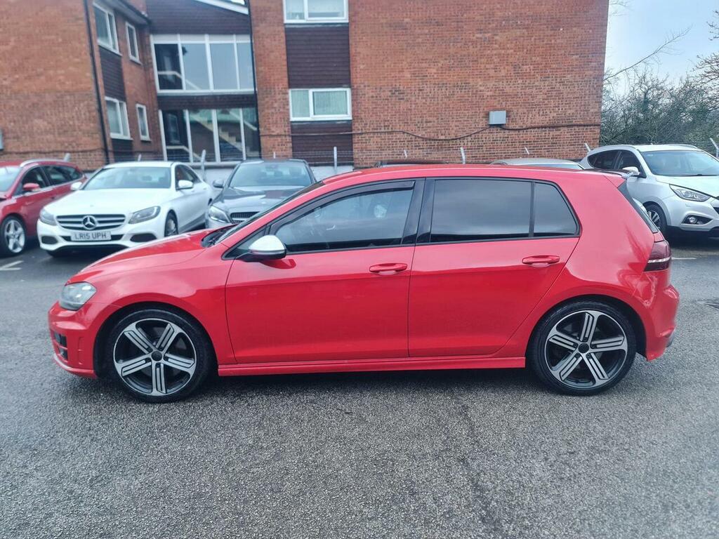 Volkswagen Golf 2.0 Tsi Bluemotion Tech R Dsg 4Motion Euro 6 Ss BU64HLJ Red #5