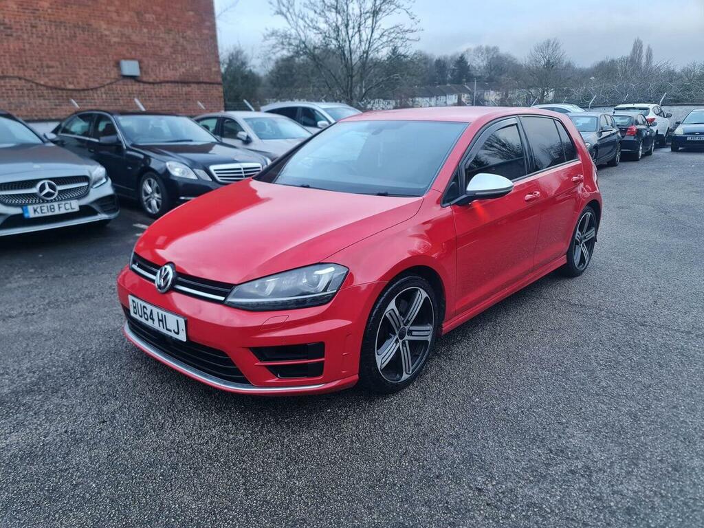 Volkswagen Golf 2.0 Tsi Bluemotion Tech R Dsg 4Motion Euro 6 Ss BU64HLJ Red