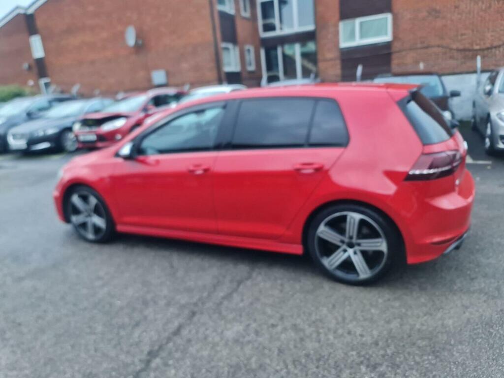 Volkswagen Golf 2.0 Tsi Bluemotion Tech R Dsg 4Motion Euro 6 Ss BU64HLJ Red #6