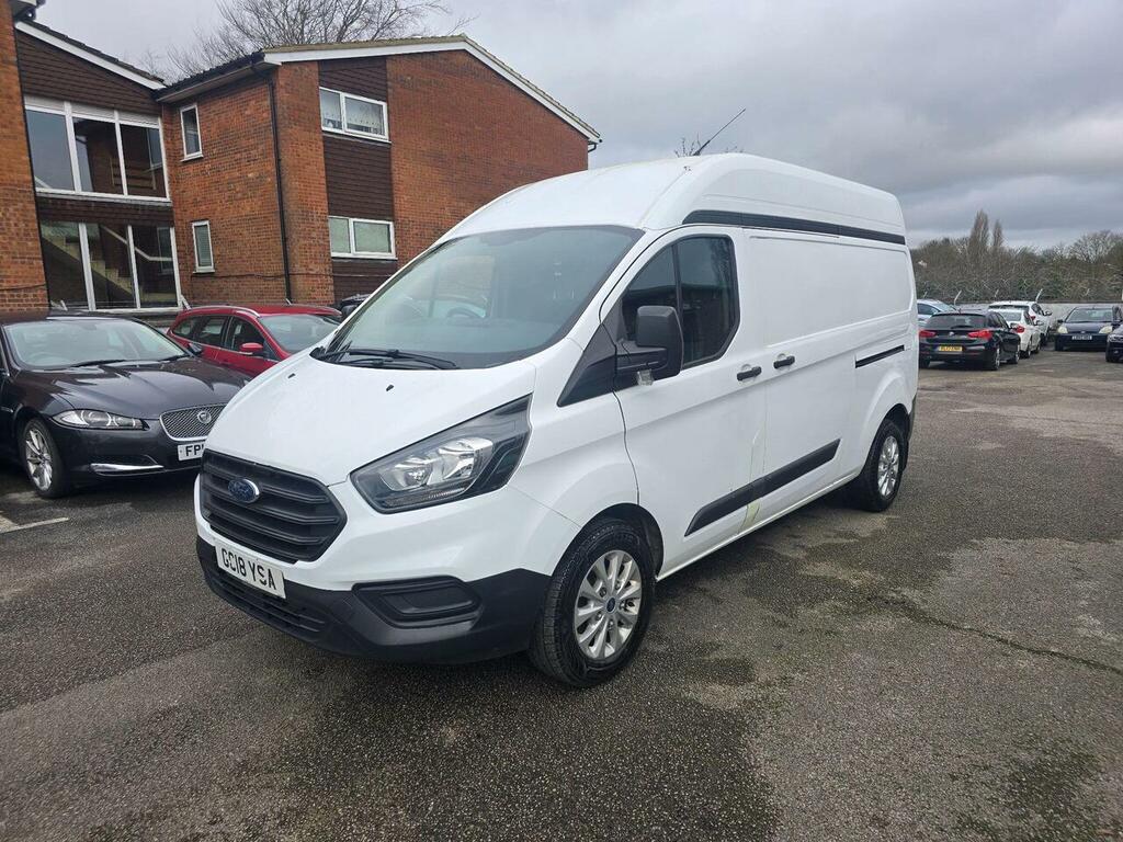 Ford Transit Custom 2.0 300 Ecoblue L2 H2 Euro 6 White