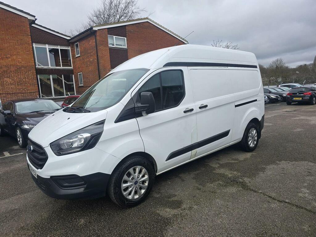 Ford Transit Custom 2.0 300 Ecoblue L2 H2 Euro 6 GC18YSA White #3