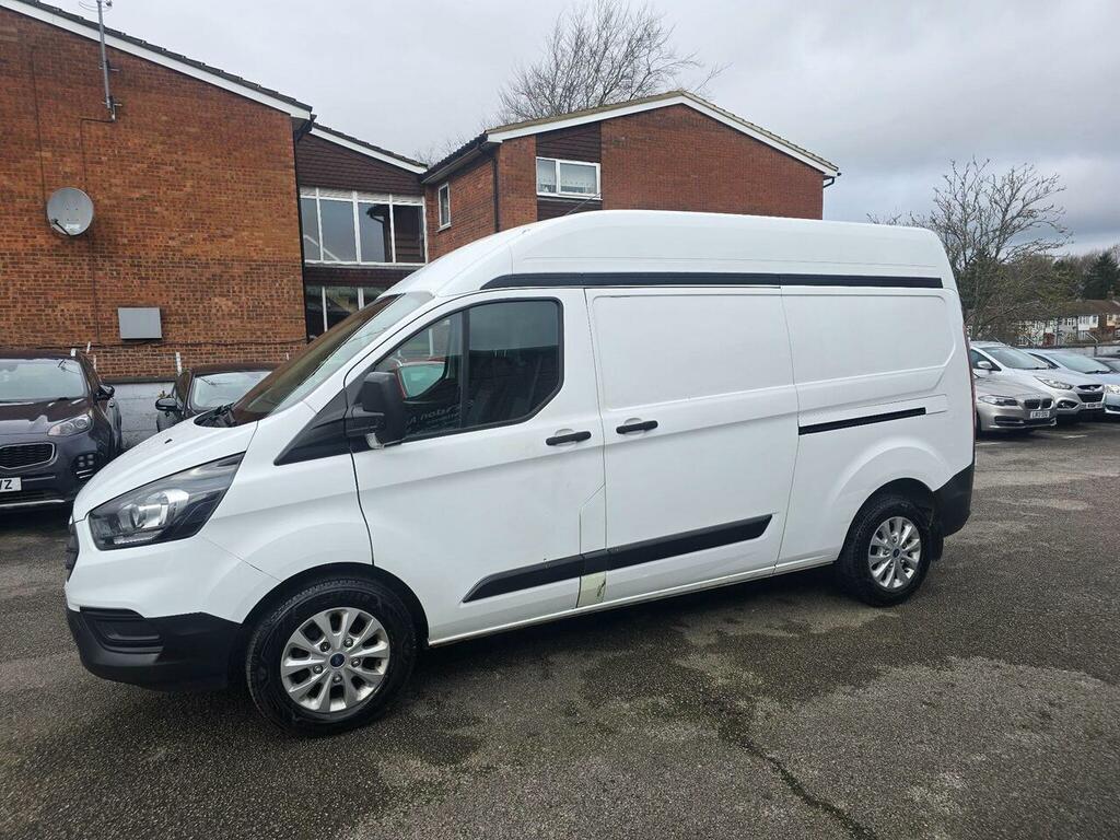 Ford Transit Custom 2.0 300 Ecoblue L2 H2 Euro 6 GC18YSA White #4