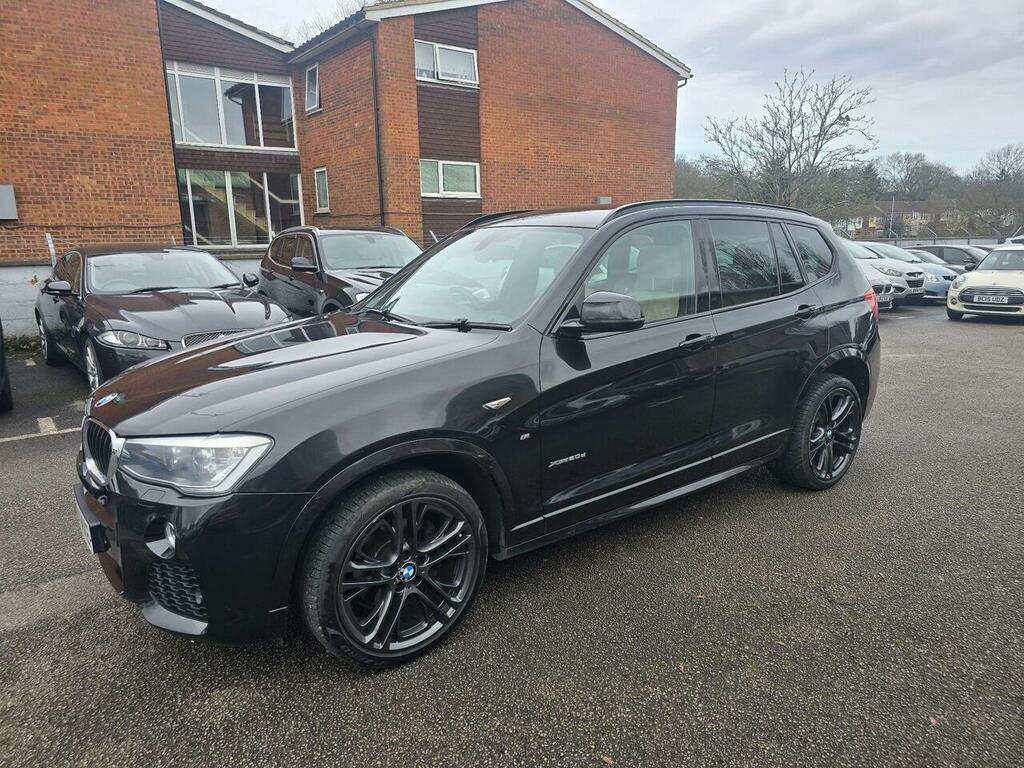 BMW X3 2.0 20D M Sport Xdrive Euro 6 Ss Black #3