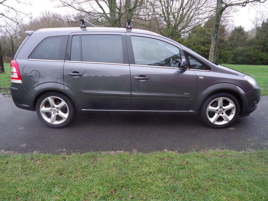 Vauxhall Zafira 1.8 16V Sri Euro 5 Grey #4