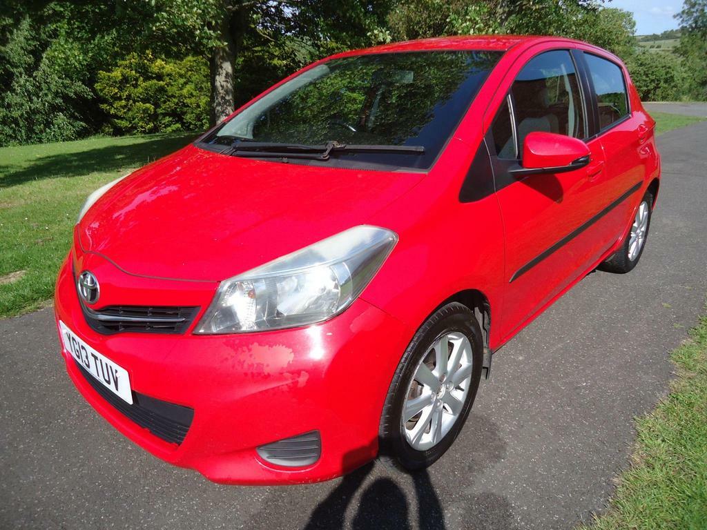 Toyota Yaris 1.33 Dual Vvt-i Tr Euro 5 Red