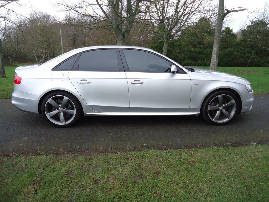 Audi A4 2.0 Tdi Black Edition Euro 5 S S MA64UYK Silver #4