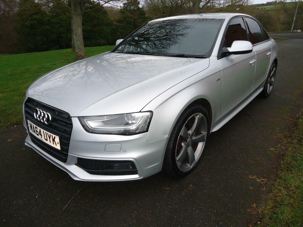 Audi A4 2.0 Tdi Black Edition Euro 5 S S Silver