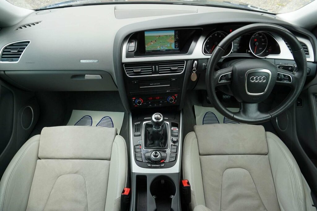 Audi A5 Coupe 2.0 Tfsi Se Quattro Euro 5 Ss 20106 Blue #3