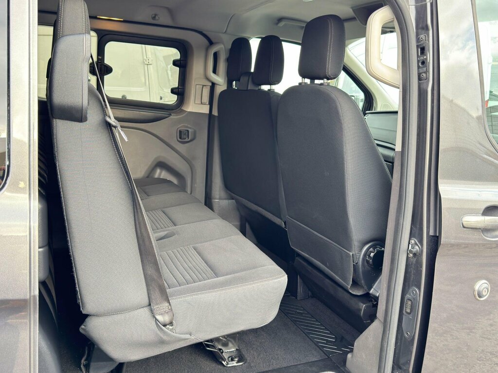 Ford Transit Custom 2.0 320 Ecoblue Limited Crew Van Double Cab Di WP72TPF Grey #2
