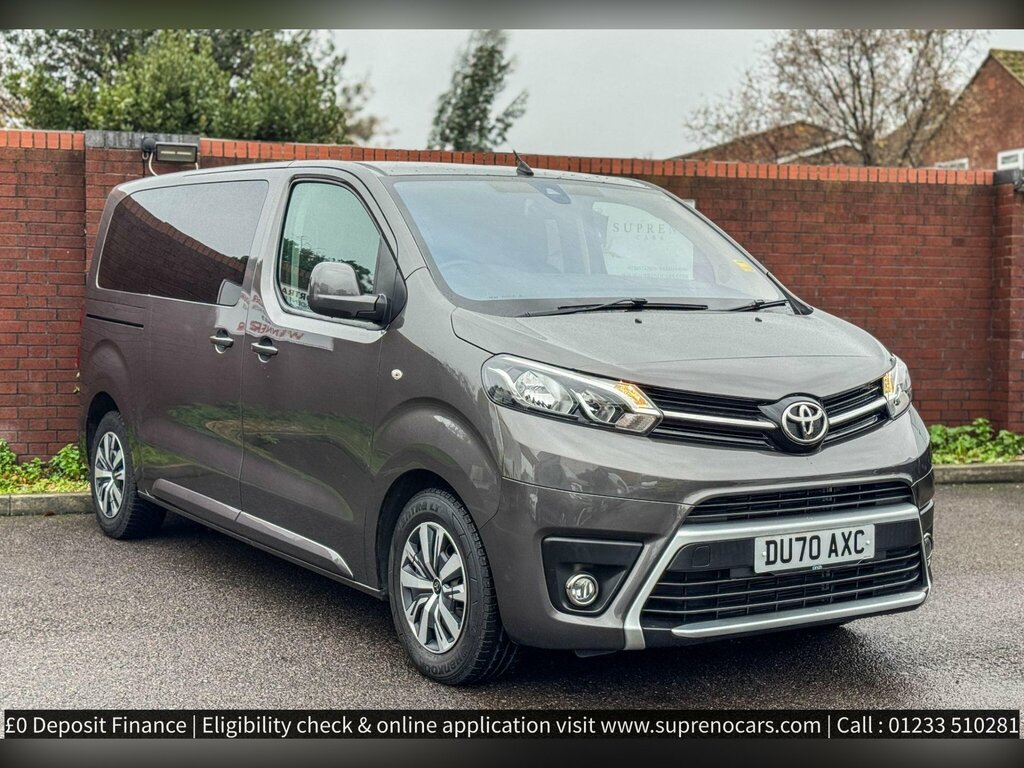 Toyota PROACE 1.5D Shuttle Medium Mpv Mwb Euro 6 Ss 9 Se Grey #3