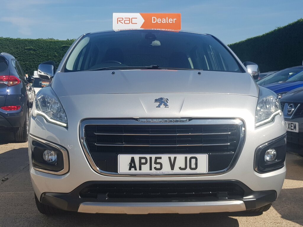 Peugeot 3008 1.6 Hdi Active Mpv Superb Economy Onl AP15VJO Silver #5