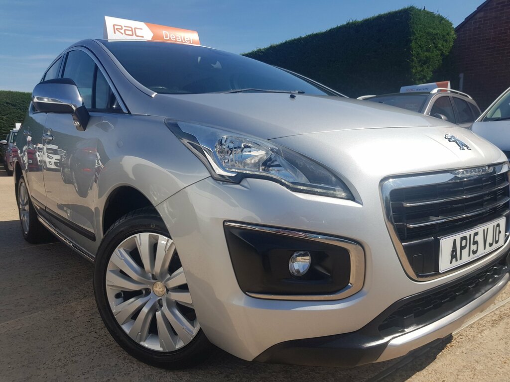 Peugeot 3008 1.6 Hdi Active Mpv Superb Economy Onl AP15VJO Silver #4