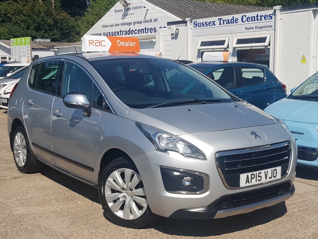 Peugeot 3008 1.6 Hdi Active Mpv Superb Economy Onl AP15VJO Silver #2