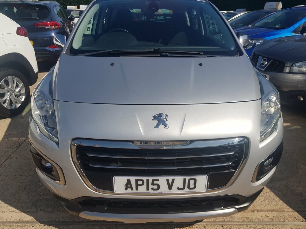 Peugeot 3008 1.6 Hdi Active Mpv Superb Economy Onl AP15VJO Silver #6