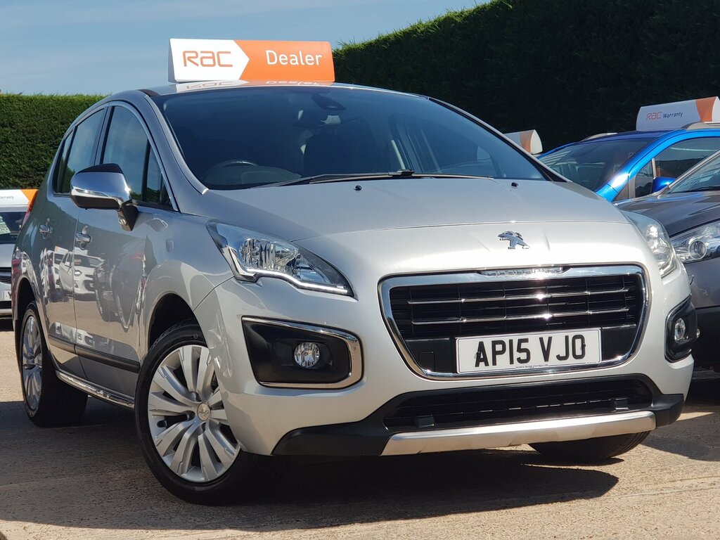 Peugeot 3008 1.6 Hdi Active Mpv Superb Economy Onl Silver