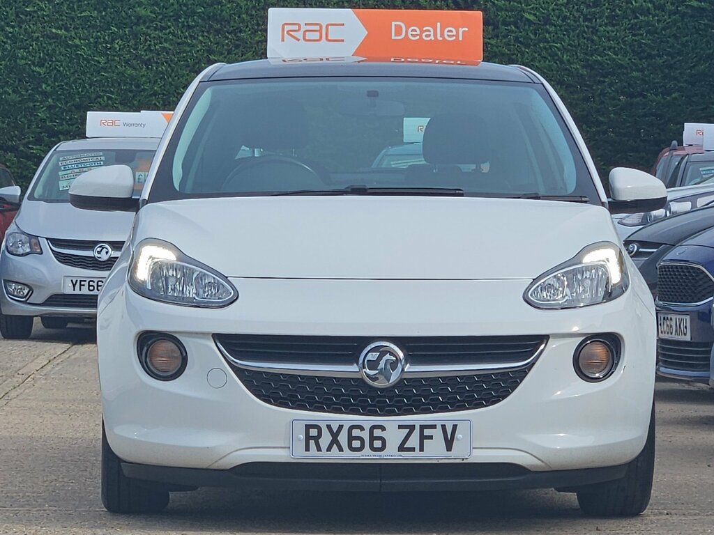 Vauxhall Adam 1.2 Glam Demo 1 Owner Sun Roof RX66ZFV White #4