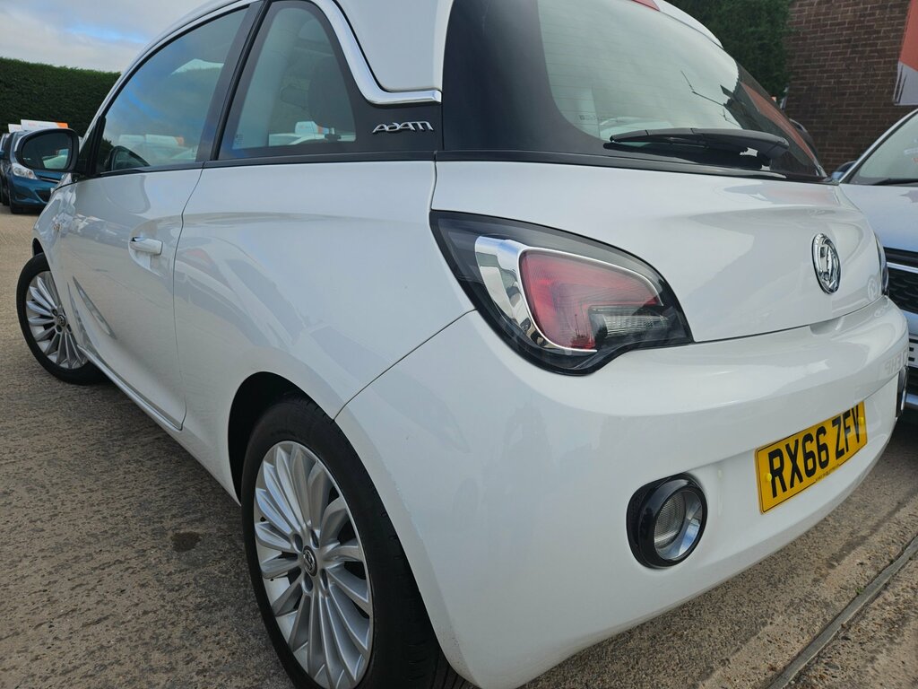 Vauxhall Adam 1.2 Glam Demo 1 Owner Sun Roof RX66ZFV White #6